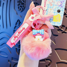 ギャラリービューアに画像を読み込み、Sanrio Fur Ribbon keyring/ サンリオファーリボンキーホルダー
