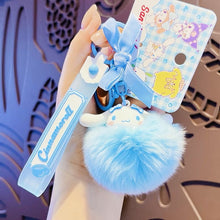 ギャラリービューアに画像を読み込み、Sanrio Fur Ribbon keyring/ サンリオファーリボンキーホルダー
