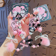 ギャラリービューアに画像を読み込み、Sanrio Ribbon Pearl Keyrings
