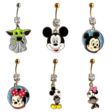 ギャラリービューアに画像を読み込み、Character Belly Piercing /  キャラクターのへそピアス
