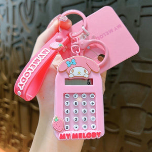 Sanrio Calculator 3D Keyrings