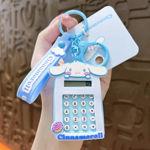 Sanrio Calculator 3D Keyrings