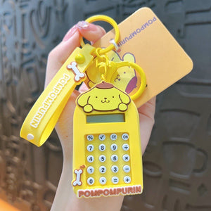 Sanrio Calculator 3D Keyrings