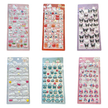 ギャラリービューアに画像を読み込み、Sanrio 3D Bubble Stickers / サンリオ 3Dバブルステッカー
