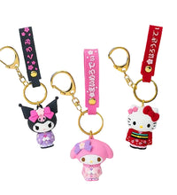 ギャラリービューアに画像を読み込み、Sanrio Kimono Keyrings / サンリオ着物キーホルダー
