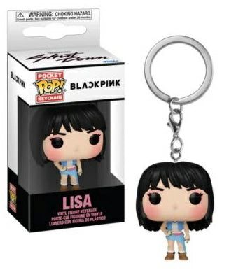 Black Pink Lisa Funko Keyring