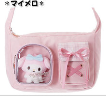 ギャラリービューアに画像を読み込み、Sanrio Canvas Crossbody Bag / サンリオ キャンバス地クロスボディバッグ
