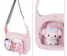 ギャラリービューアに画像を読み込み、Sanrio Canvas Crossbody Bag / サンリオ キャンバス地クロスボディバッグ
