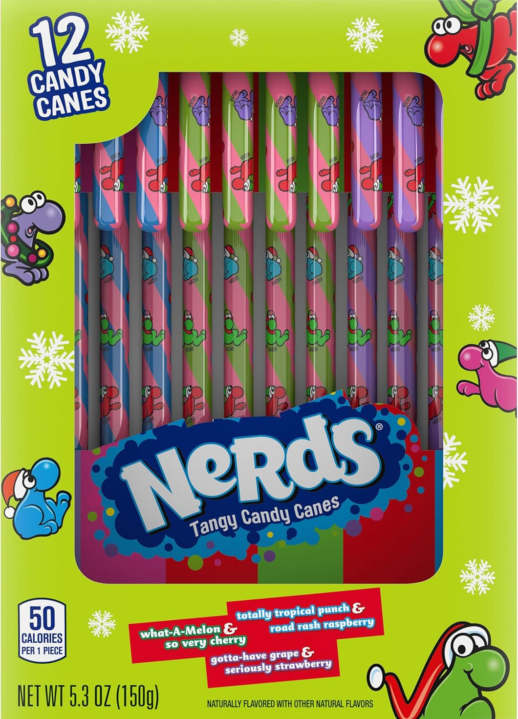 Nerds Holiday Candy Cane