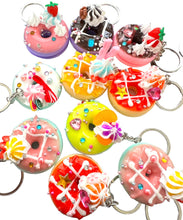 Load image into Gallery viewer, 3D Donut Keychains
