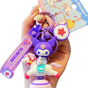 Sanrio 3D Keyrings Rocking Horse