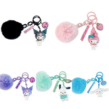 ギャラリービューアに画像を読み込み、Sanrio Fur keyring/サンリオファーキーホルダー
