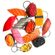 ギャラリービューアに画像を読み込み、3D Sushi Keychains / 3D 寿司 キーリング
