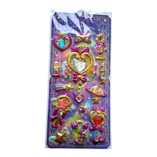 Load image into Gallery viewer, Sparkling Magic Glitter Wand 3D Stickers 14g | Sparkling Shaka Magic Glitter Wand 3D Stickers
