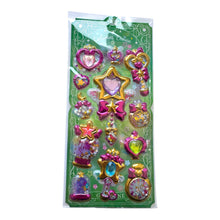 Load image into Gallery viewer, Sparkling Magic Glitter Wand 3D Stickers 14g | Sparkling Shaka Magic Glitter Wand 3D Stickers
