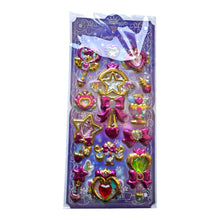 Load image into Gallery viewer, Sparkling Magic Glitter Wand 3D Stickers 14g | Sparkling Shaka Magic Glitter Wand 3D Stickers
