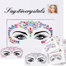 ギャラリービューアに画像を読み込み、Crystal Face &amp; Body Stickers 8g | クリスタル フェイス &amp; ボディステッカー 8g
