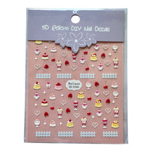 ギャラリービューアに画像を読み込み、5D Relievo DIY Decals Nail Stickers / 5D DIYデカールネイルステッカー
