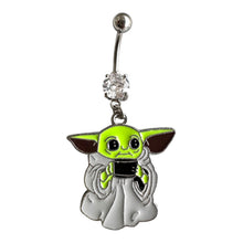 ギャラリービューアに画像を読み込み、Character Belly Piercing /  キャラクターのへそピアス
