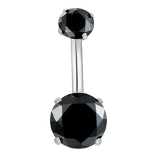 Load image into Gallery viewer, Round Gem Navel Piercing / ラウンドジェム・へそピアス
