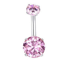 Load image into Gallery viewer, Round Gem Navel Piercing / ラウンドジェム・へそピアス
