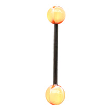 ギャラリービューアに画像を読み込み、Flower Acrylic Ball Tongue Pierce / フラワーアクリルボール・タンピアス
