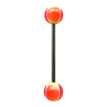 ギャラリービューアに画像を読み込み、Flower Acrylic Ball Tongue Pierce / フラワーアクリルボール・タンピアス

