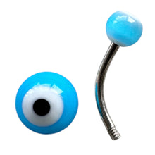 Load image into Gallery viewer, Evil Eye Navel Pierce / イービルアイのへそピアス
