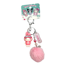 ギャラリービューアに画像を読み込み、Sanrio Winter Fur Keyring / サンリオ ウィンターファーキーリング
