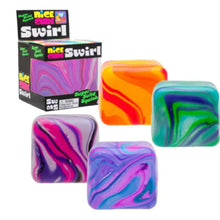 Load image into Gallery viewer, Swirl Cube Squishy Toy / 渦巻きキューブスクイーズトイ
