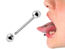 ギャラリービューアに画像を読み込み、Tongue Barbells / タンバーベル
