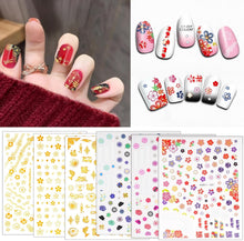 Load image into Gallery viewer, Chisafly Nail Stickers set of 6
