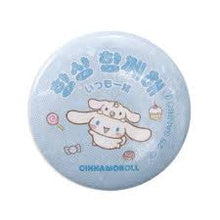 ギャラリービューアに画像を読み込み、Sanrio Mini Pin Badges
