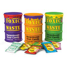 Toxic Waste Special Edition Color Drums With Mystery Flavors　トキシックウェイスト　スペシャル　特別版　カラードラム　WIthミステリーフレーバー