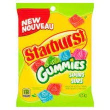 Load image into Gallery viewer, Starburst Gummies Sour - 164g pack　スターバスト　酸っぱいグミ　アメリカ
