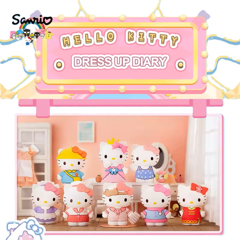 Hello Kitty Dress Up Diary Blind Box / ハローキティ ドレスアップダイアリー ブラインドボックス