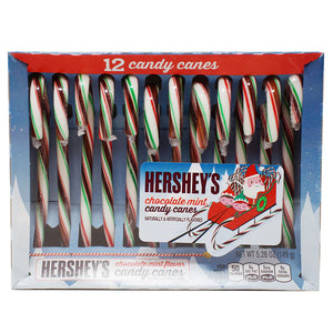 Hershey's Chocolate Mint Candy Cane Set ハーシーズ チョコレート Hershey's Chocolate Mint Candy Cane Set ハーシーズ チョコレート