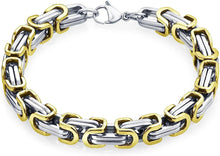 Load image into Gallery viewer, Byzantine Chain Bracelet　ビザンティン　チェーン　ブレスレット
