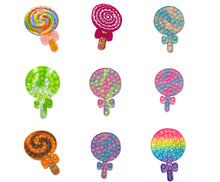 ギャラリービューアに画像を読み込み、POP IT - Lollipop - Cute &amp; Trendy　プッシュポップ　ロリポップ

