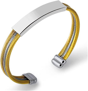 Triple Cable Wire Bracelets　トリプルケーブル　ワイヤーブレスレット