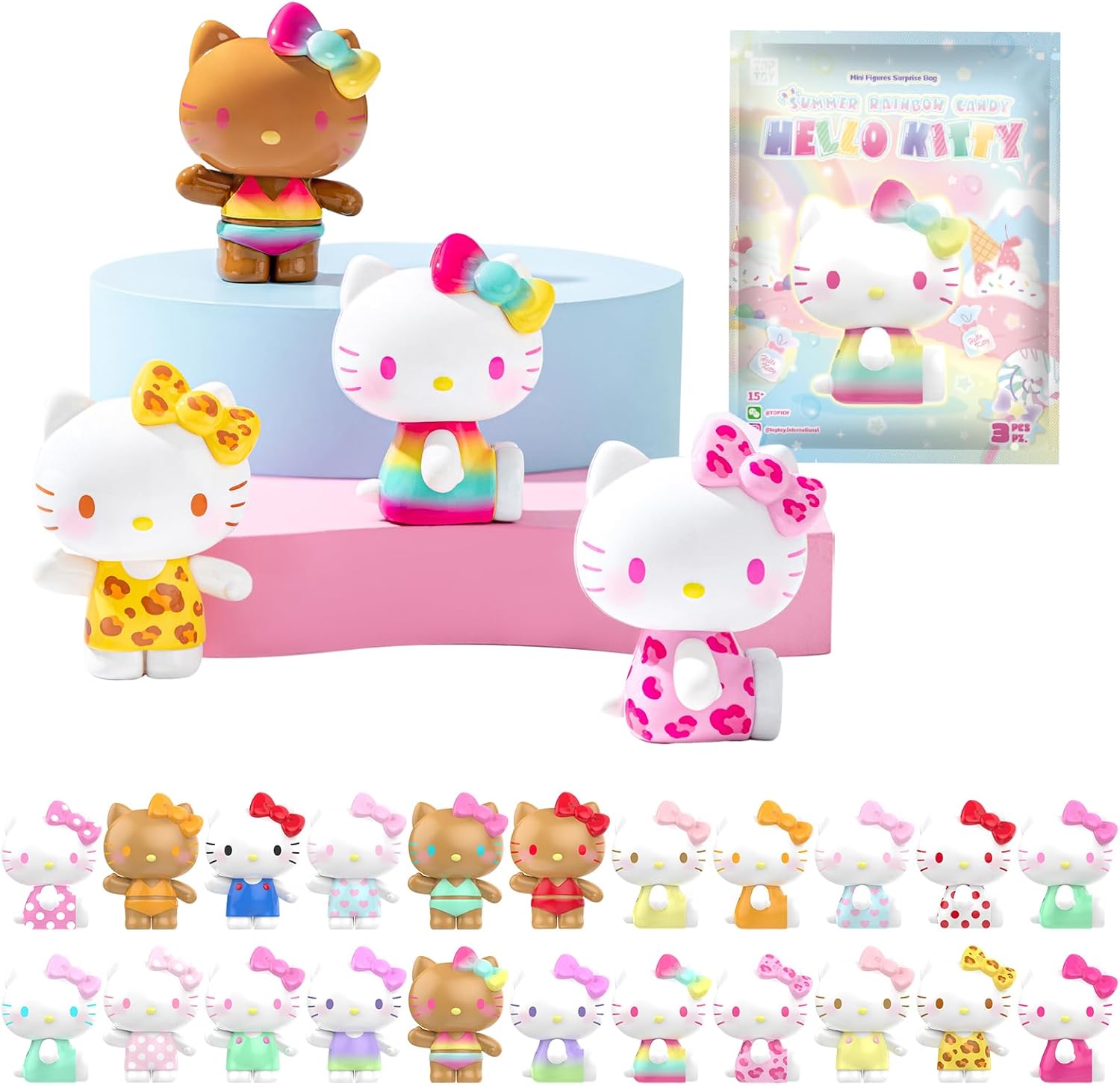 Hello Kitty Summer Rainbow Candy / ハローキティ サマーレインボー