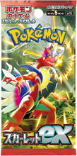 ギャラリービューアに画像を読み込み、Pokémon Card Booster Box – Scarlet EX
