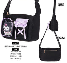 ギャラリービューアに画像を読み込み、Sanrio Canvas Crossbody Bag / サンリオ キャンバス地クロスボディバッグ
