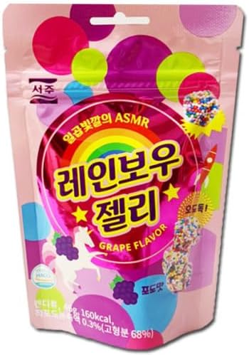 Rainbow Gummy Packs 46g / レインボーグミ パック 46g