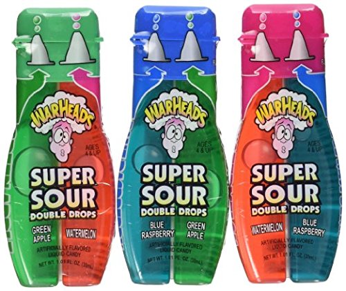 Warheads Super Sour Double Drop - Are you brave?　ウォーヘッズ　超すっぱいドロップ