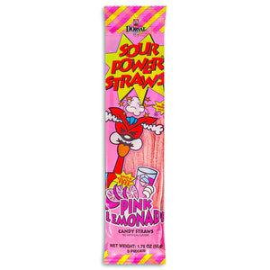Sour Power Straws - First drink with it, then it eat:) - 9 Units pack　 サワーパワー９本入り