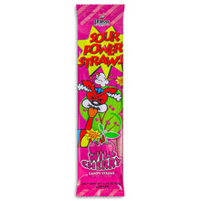 Load image into Gallery viewer, Sour Power Straws - First drink with it, then it eat:) - 9 Units pack　 サワーパワー９本入り
