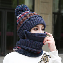 Load image into Gallery viewer, Beanie, Scarf &amp; Face Mask set. Thick and Warm.
