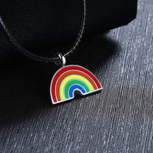 Load image into Gallery viewer, Titanium Steel Rainbow Gay Paint Pendants
