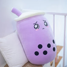 Load image into Gallery viewer, Boba Tea Stuffed Soft Pillow Cushion　タピオカクッション
